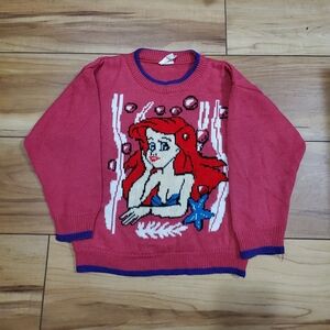 Vintage Disney The Little Mermaid Sweater 90's